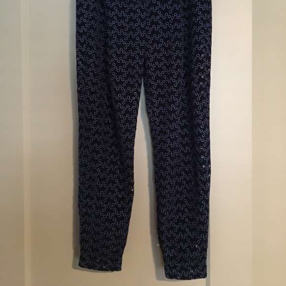 A-K-R-I-S punto embroidered eyehole pants - Picture 6 of 7